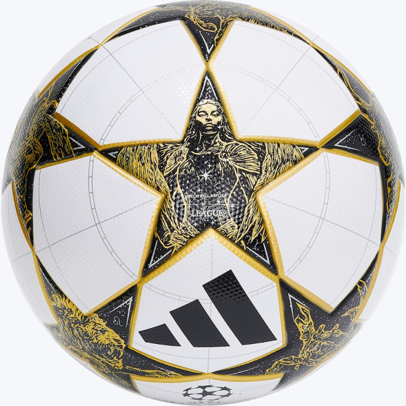 Мяч футб. ADIDAS UCL League JZ9995, р.5, FIFA Quality, 32п, ТПУ, термосш, бело-черно-золотистый