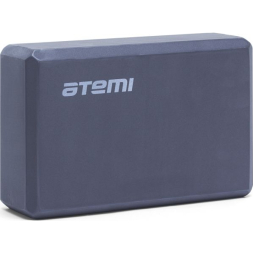 Блок для йоги Atemi, AYB01GY, 225х145х75, серый