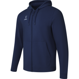 Худи на молнии JÖGEL ESSENTIAL Cotton FZ Hoodie, темно-синий