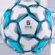 Мяч футбольный JÖGEL Nueno №5, белый/голубой/черный