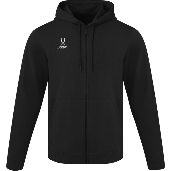 Худи на молнии JOGEL ESSENTIAL Cotton FZ Hoodie, черный, детский