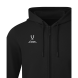 Худи на молнии JOGEL ESSENTIAL Cotton FZ Hoodie, черный, детский