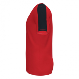 Футболка игровая JOMA с коротким рукавом ACADEMY III Красный-черный