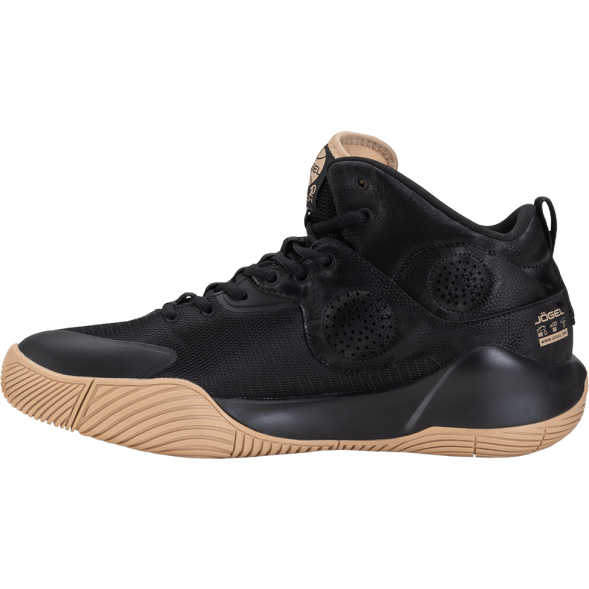 Кроссовки баскетбольные JOGEL Launch MID, Black/gold