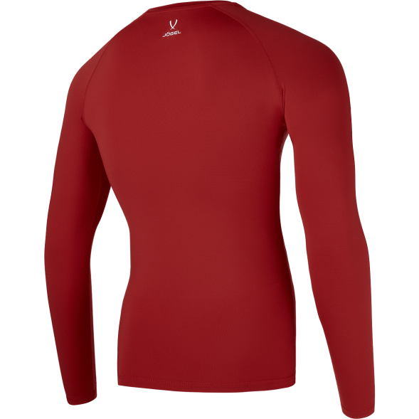 Футболка компрессионная с длинным рукавом JOGEL CAMP PerFormDRY Baselayer LS Tee, гранатовый