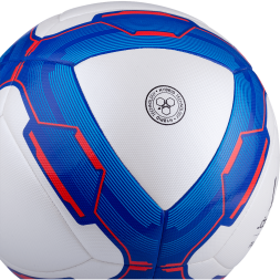 Мяч футбольный JOGEL Primero №4, белый/синий/красный