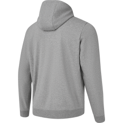 Худи на молнии JÖGEL ESSENTIAL Cotton FZ Hoodie, серый меланж, детский
