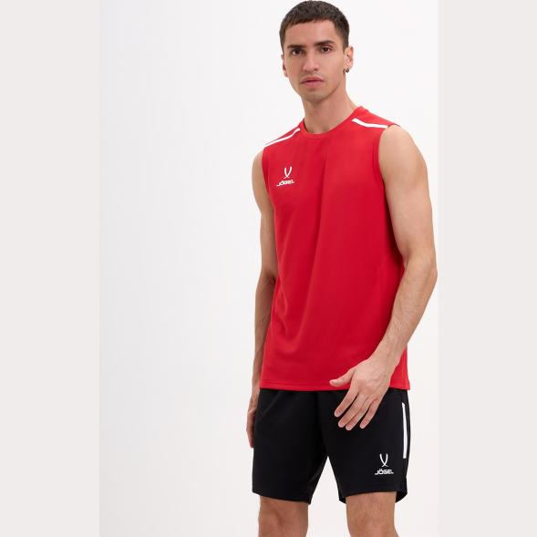 Майка тренировочная JÖGEL DIVISION PerFormDRY Training Sleeveless, красный