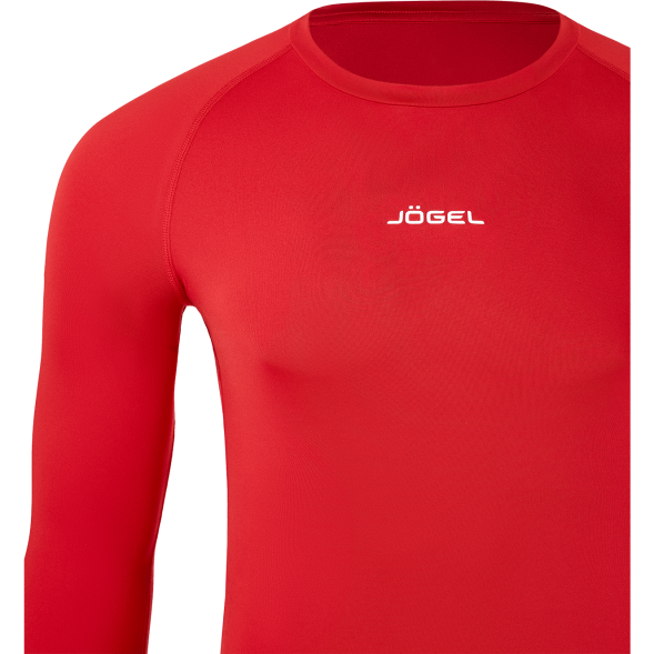 Футболка компрессионная с длинным рукавом JOGEL CAMP PerFormDRY Baselayer LS Tee, красный