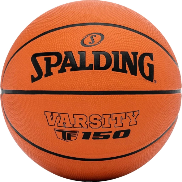 Мяч баск. SPALDING TF-150 Varsity 84324z, р.7, резина, коричнево-черный