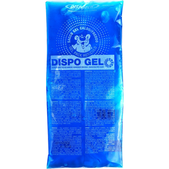 Многоразовый гелевый пакет для нагрева/охлаждения DISPO GEL, 352419, р.14*24 см
