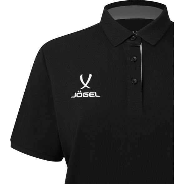 Поло женское JOGEL PREMIER PerFormDRY CVC Polo W, черный