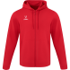 Худи на молнии JOGEL ESSENTIAL Cotton FZ Hoodie, красный, детский