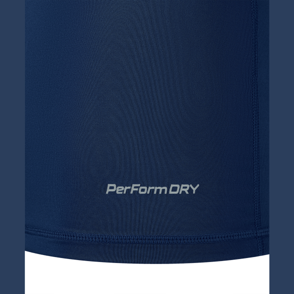 Футболка компрессионная с длинным рукавом JOGEL CAMP PerFormDRY Baselayer LS Tee, темно-синий