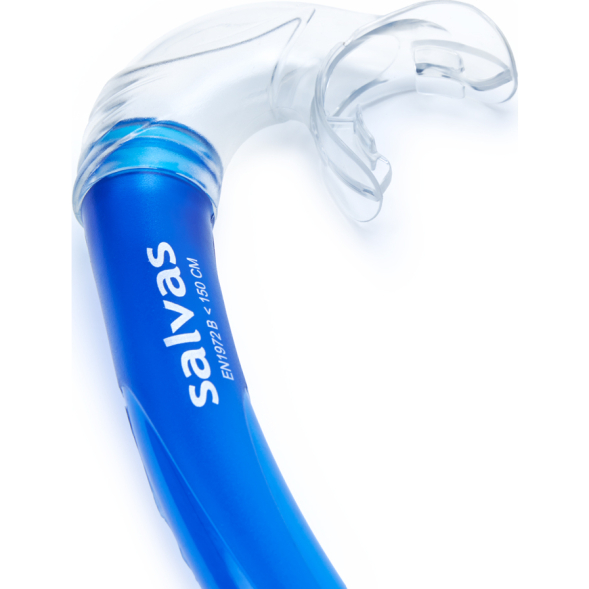 Трубка плавательная SALVAS Flash детский Snorkel DA301C0BBSTS, размер детский
