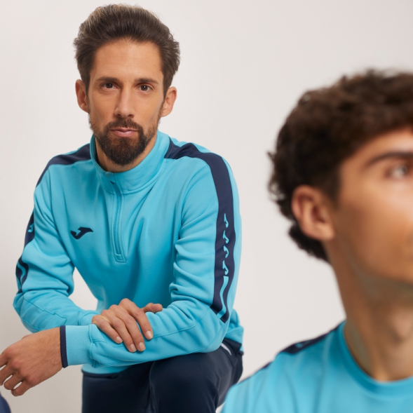 Джемпер JOMA OLIMPIADA TURQUESA FLÚOR NEGRO