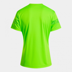 Футболка JOMA CAMISETA MANGA CORTA CHAMPIONSHIP VIII VERDE FLUOR
