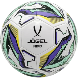 Мяч футбольный JÖGEL Intro №5, белый