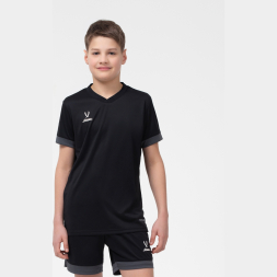 Футболка игровая JÖGEL DIVISION PerFormDRY Union Jersey, черный/темно-серый/белый