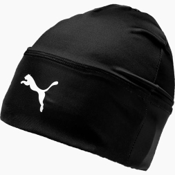 Шапка спортивная PUMA LIGA Beanie, 02235501, красно-черная