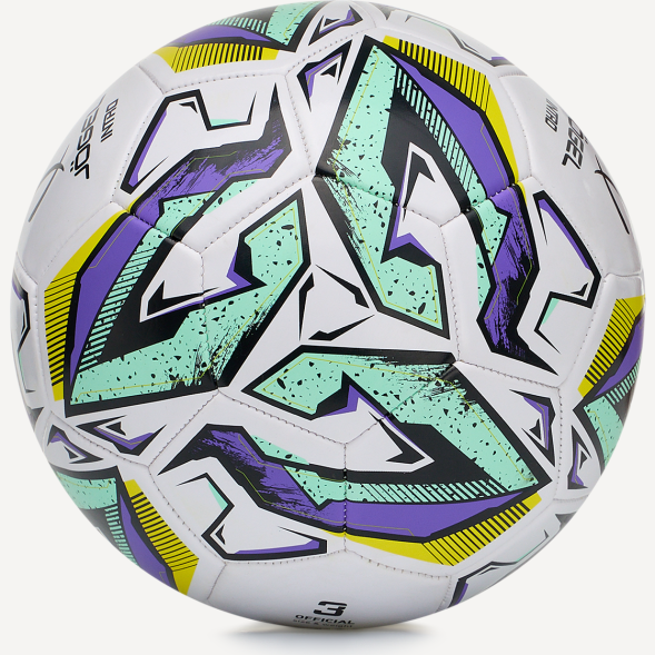 Мяч футбольный JÖGEL Intro №3, белый