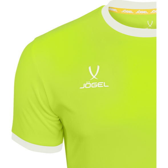 Футболка игровая JOGEL CAMP Origin Jersey, желтый неон, детский