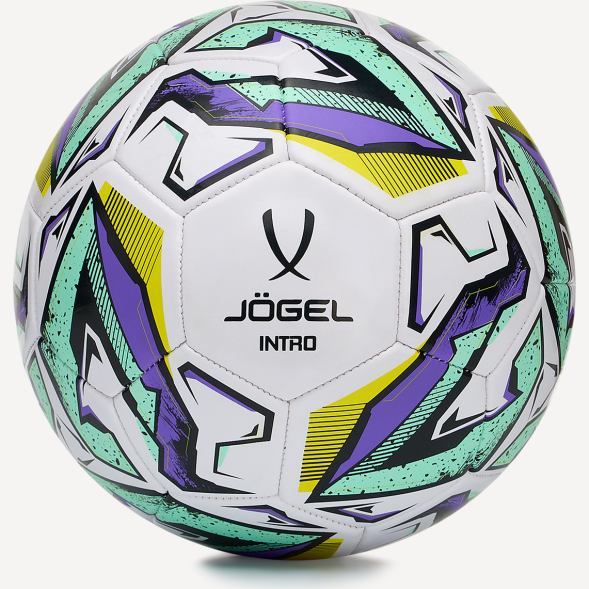 Мяч футбольный JÖGEL Intro №4, белый
