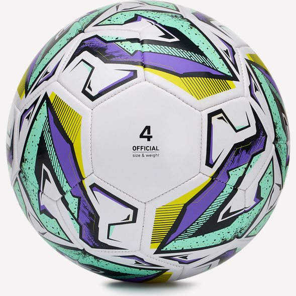 Мяч футбольный JÖGEL Intro №4, белый