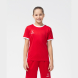 Футболка футбольная JOGEL CAMP Origin, красный/белый, детский